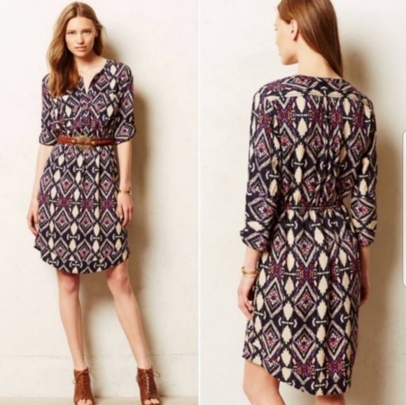 Anthropologie Dresses & Skirts - Anthropologie Holding Horses Mira Aztec Dress